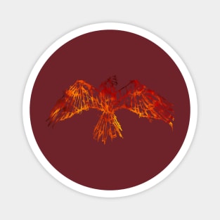 Harry Potter & The Phoenix 3 Magnet